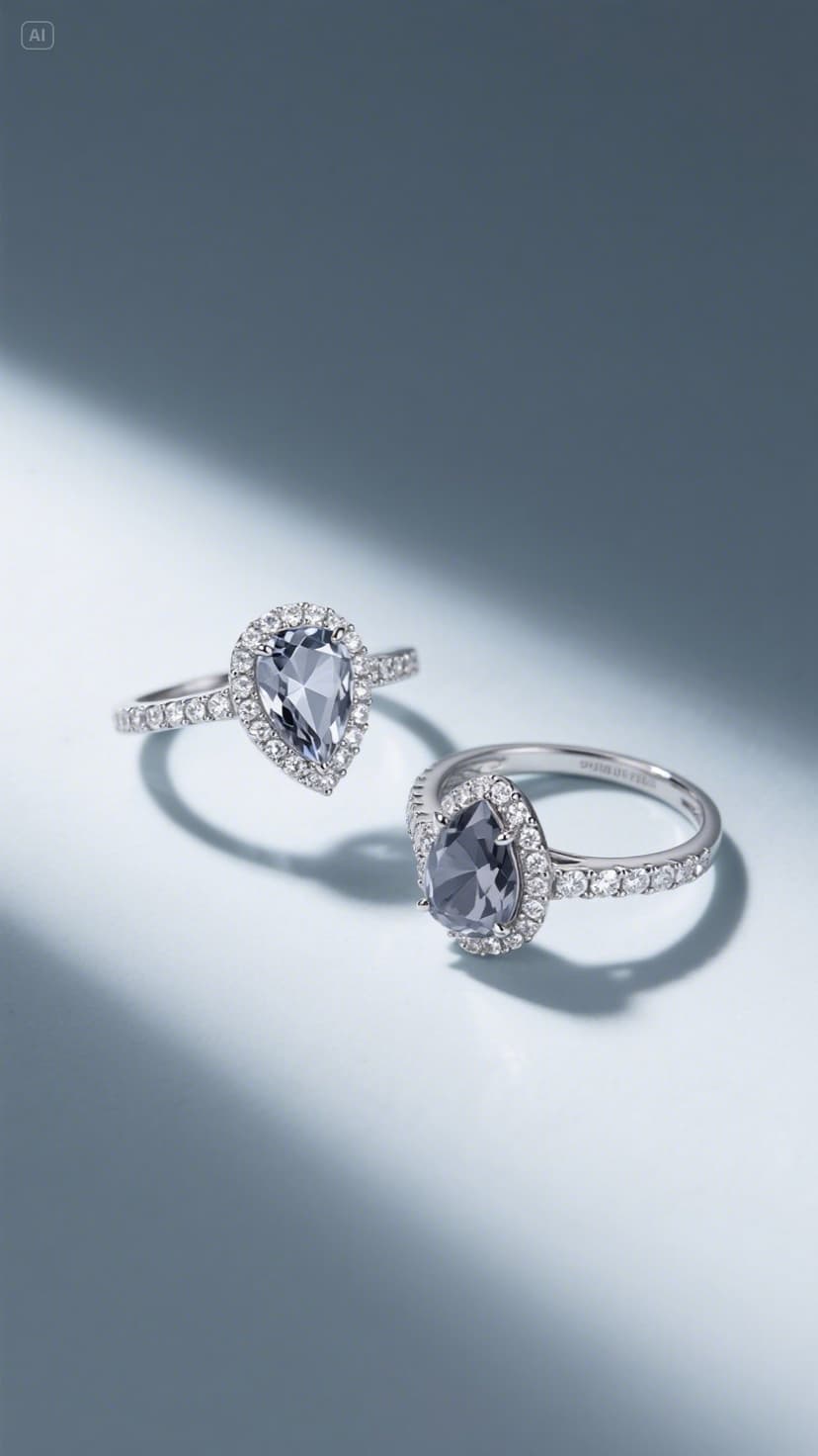 Finished engagement rings