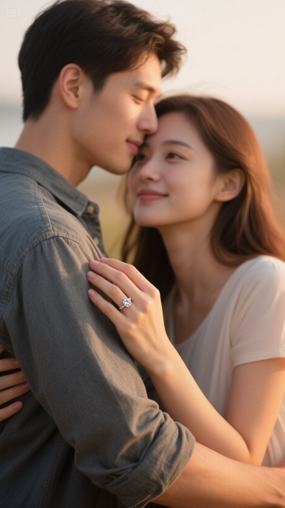 Solitaire engagement ring collection